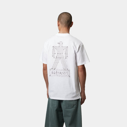 Stargazer T-Shirt | White / Black