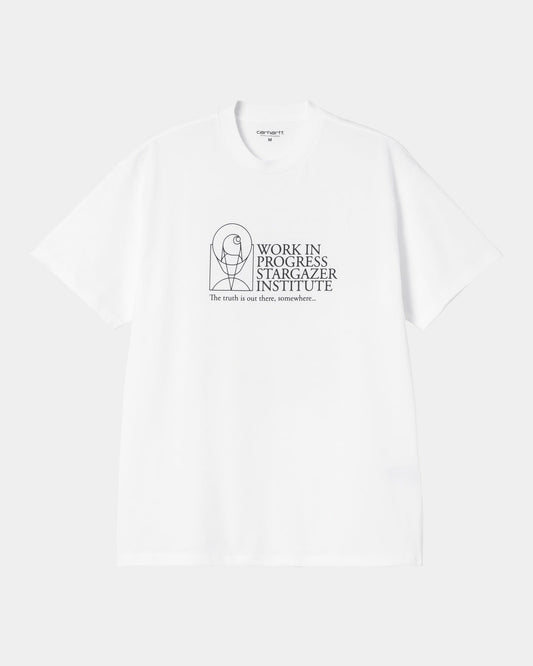 Stargazer T-Shirt | White / Black