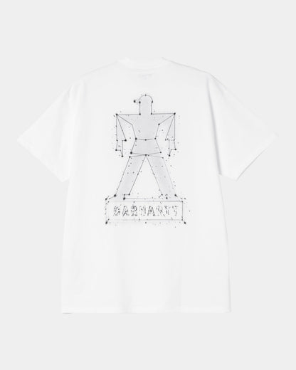 Stargazer T-Shirt | White / Black
