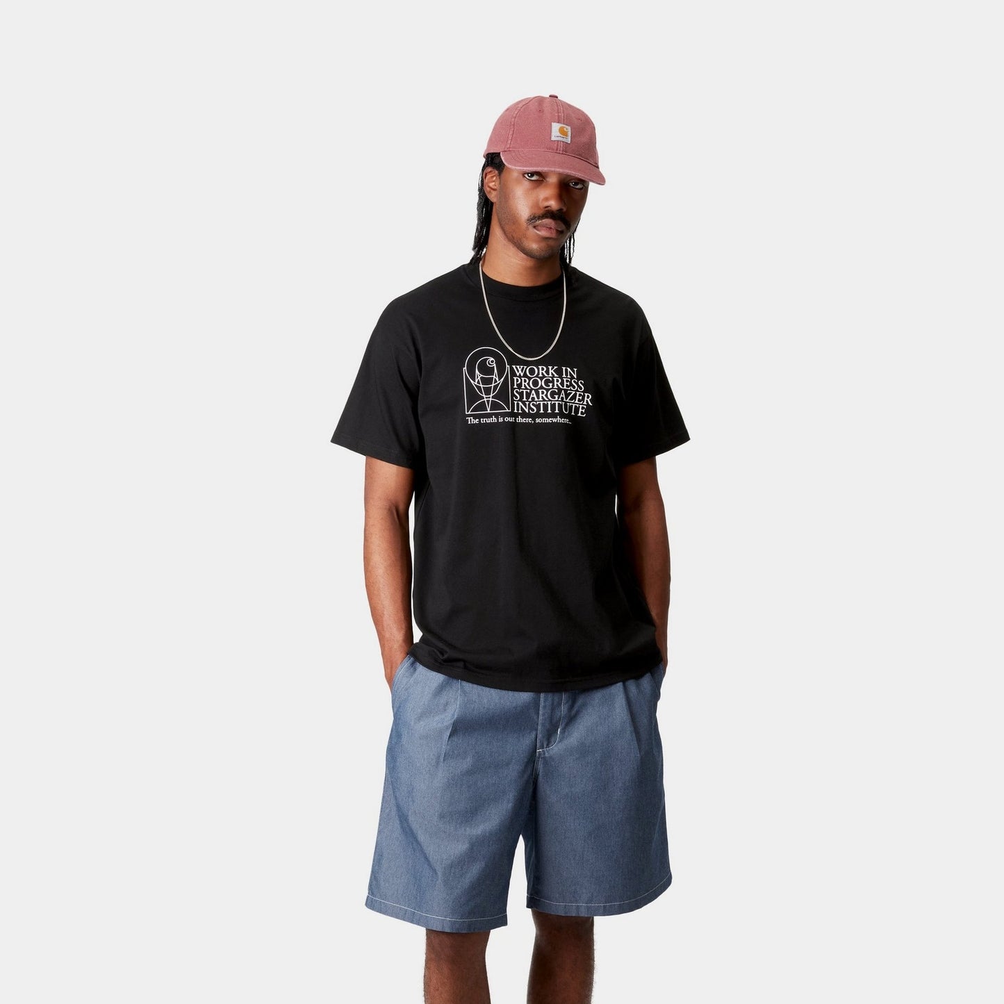 Stargazer T-Shirt | Black / White