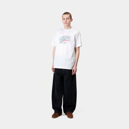Hot Script T-Shirt | White