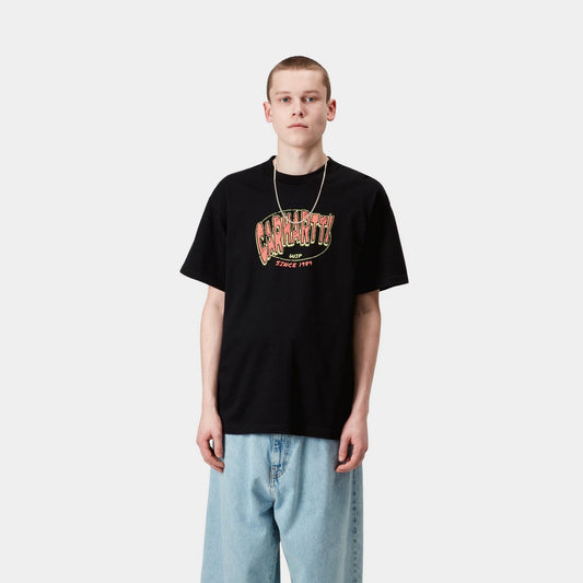 Hot Script T-Shirt | Black