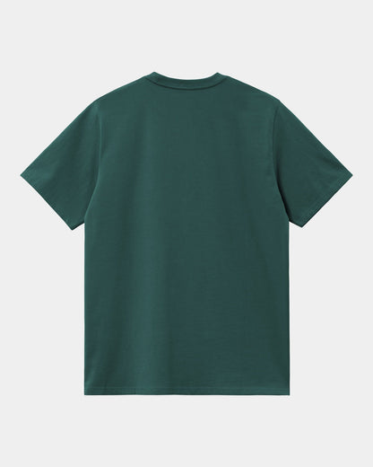 By The Numbers T-Shirt | Rainforest / Air Yellow
