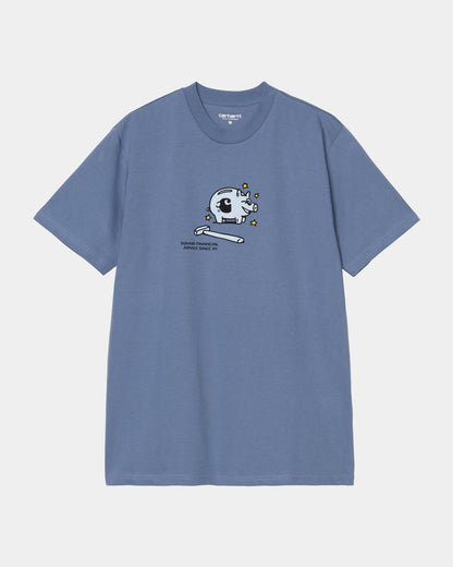 Piggybank T-Shirt | Blue Iris