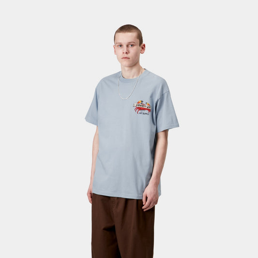 Crab Paint T-Shirt | Frosted Blue