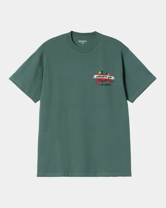 Crab Paint T-Shirt | Silver Pine