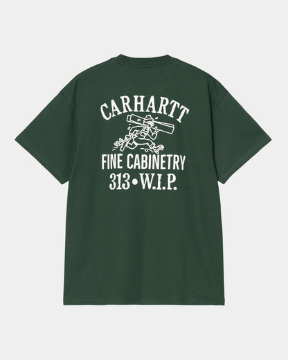 Cabinetry T-Shirt | Conifer / White