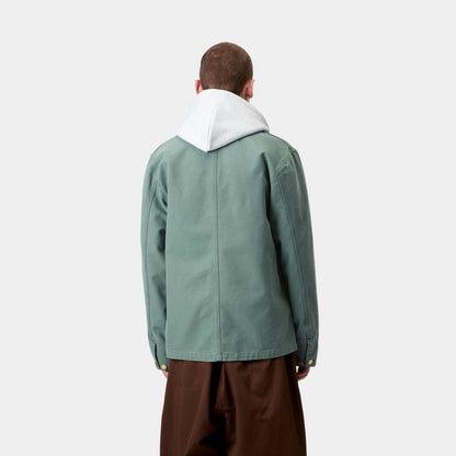 Michigan Coat (Spring) - Stone Canvas | Silver Pine / Silver Pine