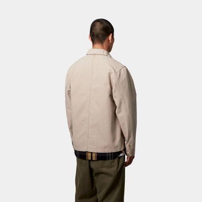 Michigan Coat (Spring) - Stone Canvas | Dusky Beige / Dusky Beige