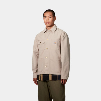 Michigan Coat (Spring) - Stone Canvas | Dusky Beige / Dusky Beige