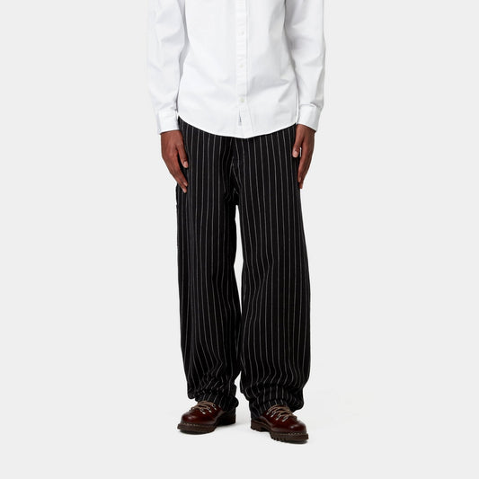 OG Single Knee Pant - Twill | Black / Wax Seaton Stripe
