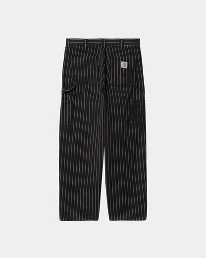 OG Single Knee Pant - Twill | Black / Wax Seaton Stripe