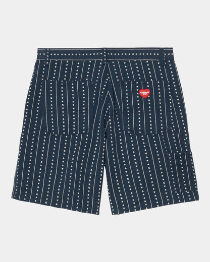 Drewe Short | Ink / Natural Heart C Pinstripe