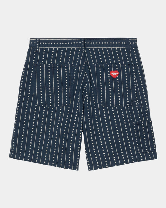 Drewe Short | Ink / Natural Heart C Pinstripe