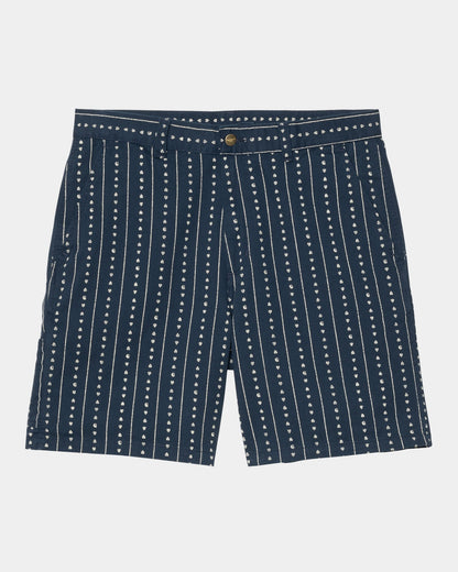 Drewe Short | Ink / Natural Heart C Pinstripe