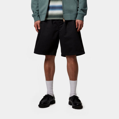 Marv Short | Black (stone washed)