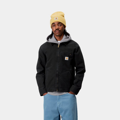 Detroit Jacket (Spring) - Stone Canvas | Black