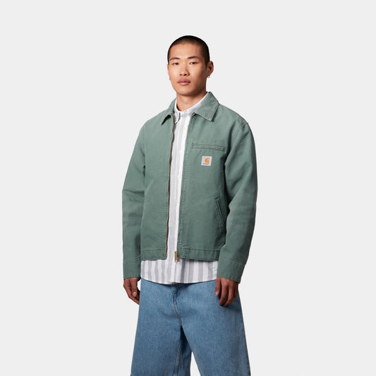 Detroit Jacket (Spring) - Stone Canvas | Silver Pine