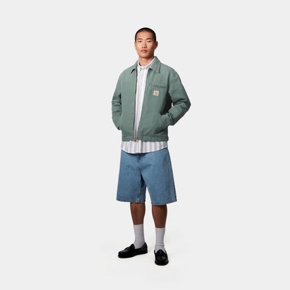 Detroit Jacket (Spring) - Stone Canvas | Silver Pine