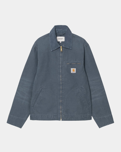 Detroit Jacket (Spring) - Stone Canvas | Dusky Blue