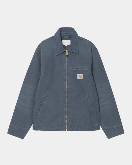 Detroit Jacket (Spring) - Stone Canvas | Dusky Blue