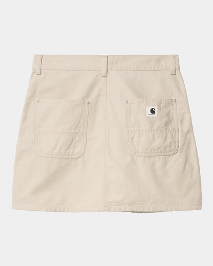 Maeve Double Knee Skirt | Fleur De Sel (stone washed)