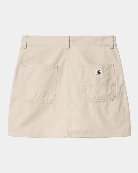 Maeve Double Knee Skirt | Fleur De Sel (stone washed)