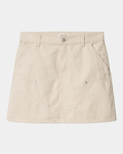 Maeve Double Knee Skirt | Fleur De Sel (stone washed)