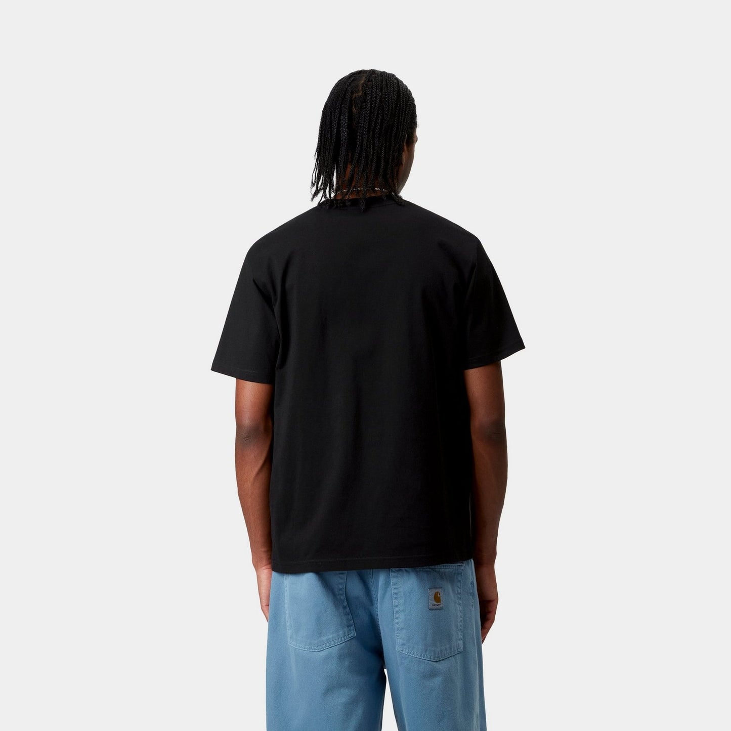 University Script T-Shirt | Black / White