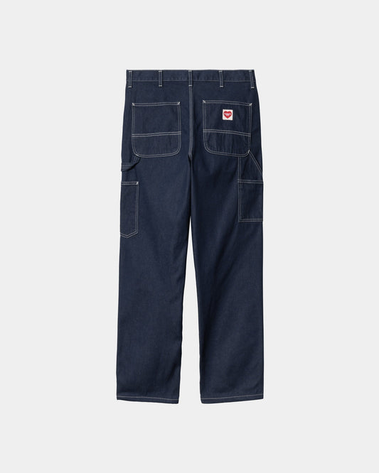 Single Knee Heart Label Pant - Norco Denim | Blue (rinsed)