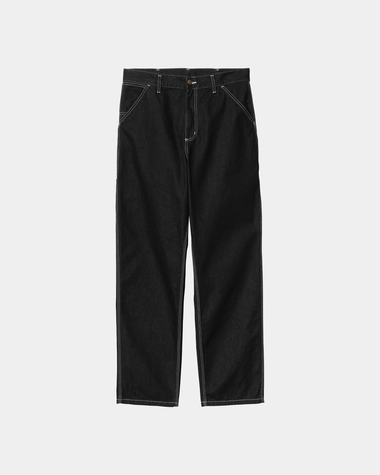 Single Knee Heart Label Pant - Norco Denim | Black (rinsed)