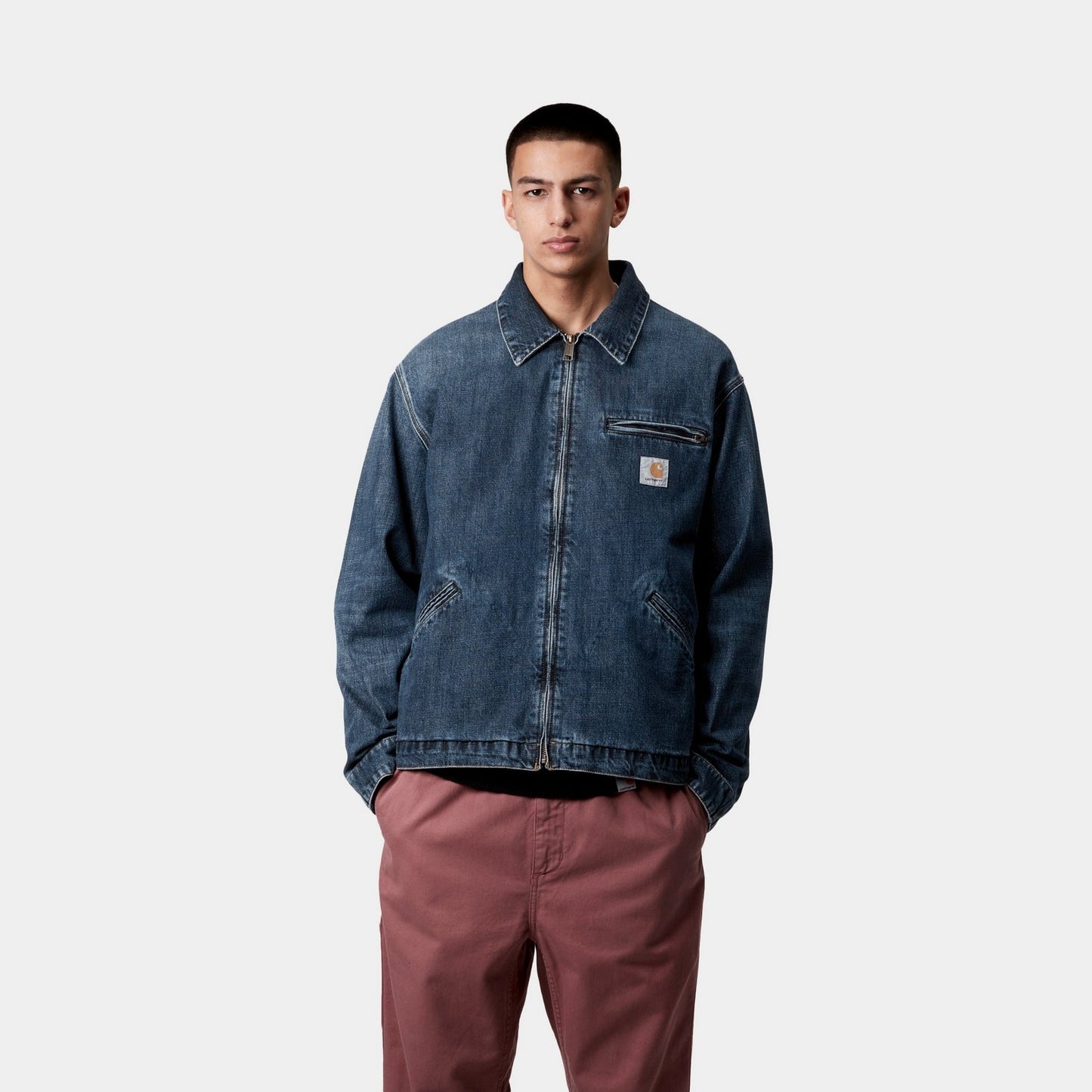 OG Detroit Jacket (Spring) - Denim | Blue (dark used wash)