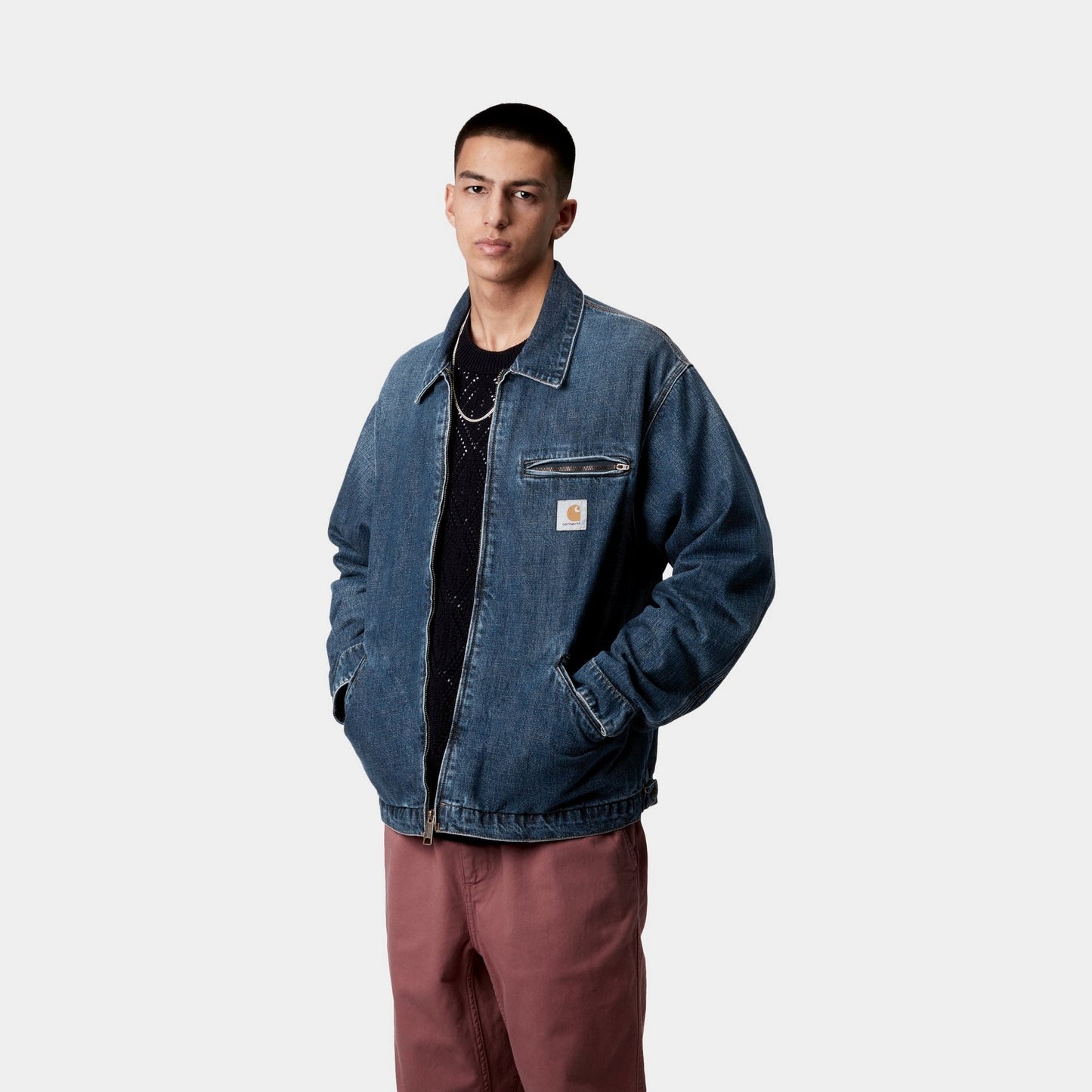 OG Detroit Jacket (Spring) - Denim | Blue (dark used wash)