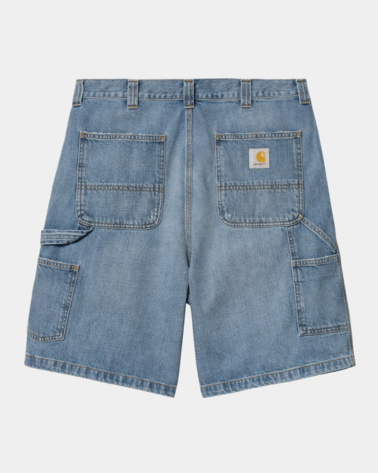 OG Single Knee Short | Blue (burst washed)