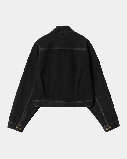 Women's Arca Jacket | Black (stone washed)