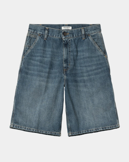 Women's Brandon Single Knee Short | Blue (dark used wash)