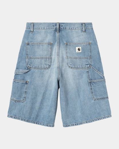 Women's Brandon Single Knee Short | Blue (burst washed)