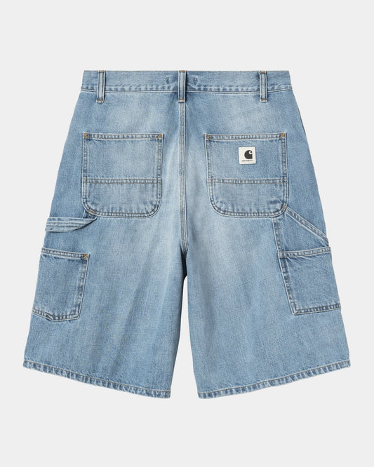 Women's Brandon Single Knee Short | Blue (burst washed)