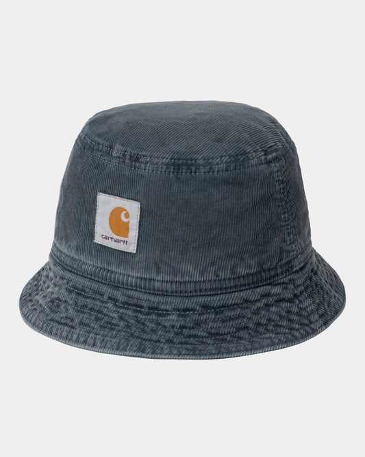 Reynold Corduroy Bucket Hat | Dusky Blue (dusky washed)