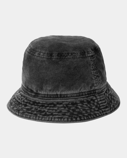 Reynold Corduroy Bucket Hat | Black (dusky washed)