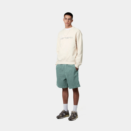 Reynold Corduroy Short | Silver Pine (dusky washed)