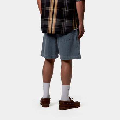 Reynold Corduroy Short | Dusky Blue (dusky washed)