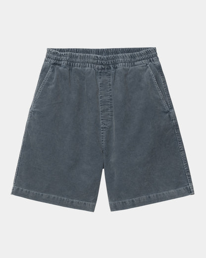 Reynold Corduroy Short | Dusky Blue (dusky washed)