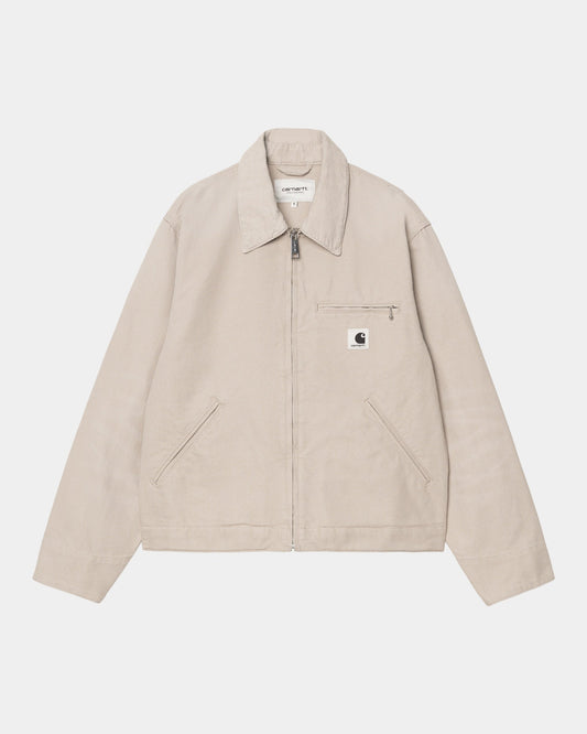 Women's OG Detroit Jacket | Dusky Beige / Dusky Beige (stone canvas)