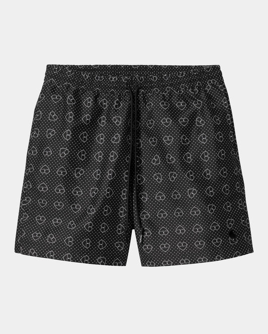 Slater Swim Trunks | Black Furoshiki Print