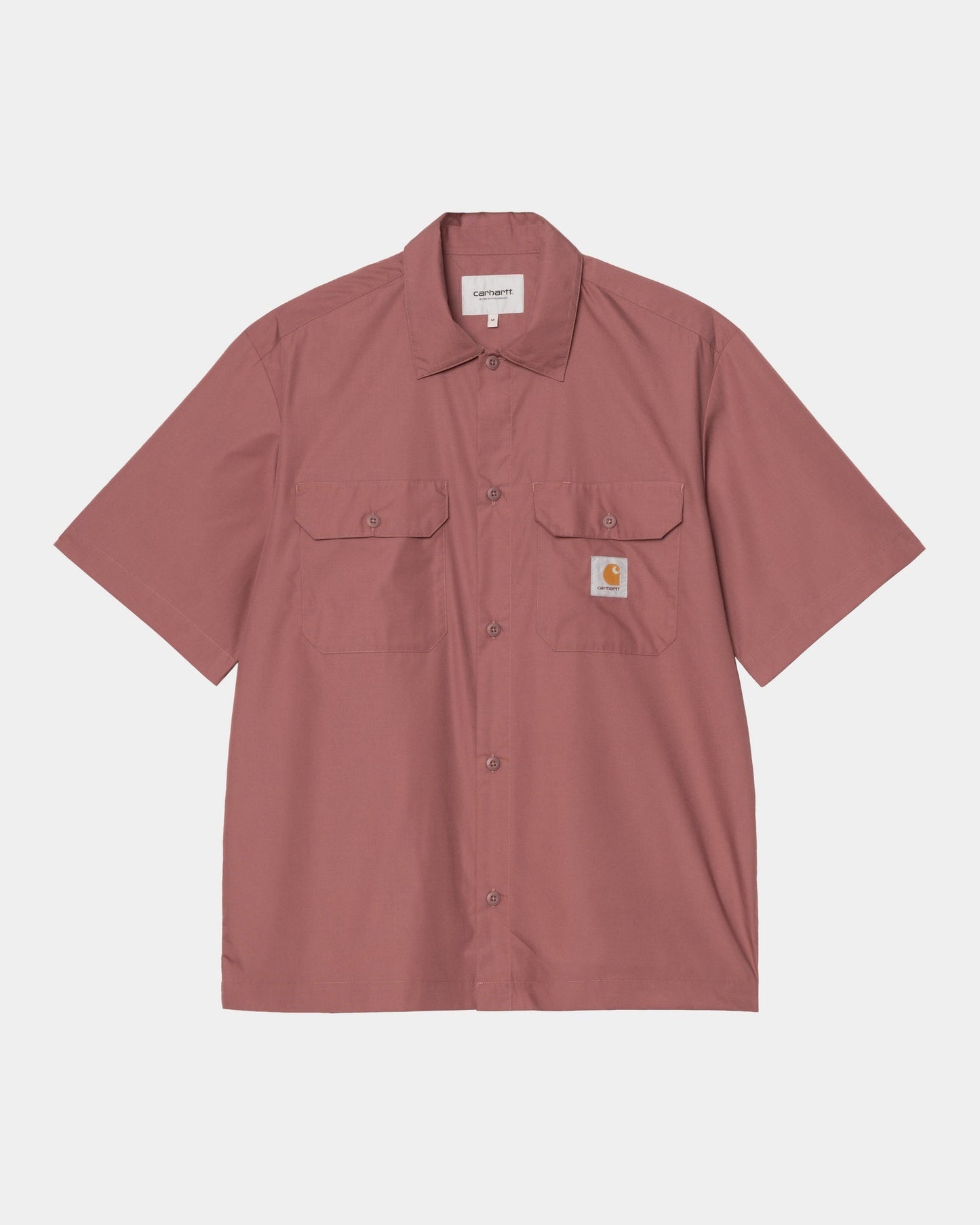 Craft Short Sleeve Shirt | Dusky Pink