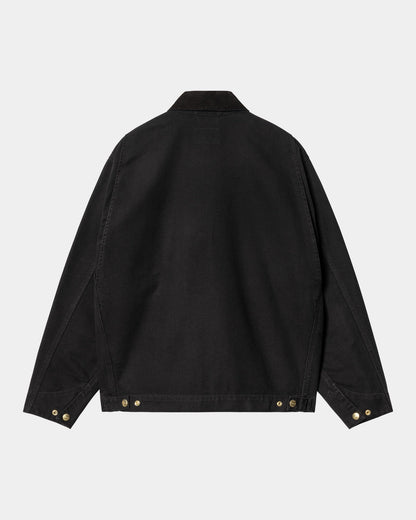 OG Detroit Jacket (Spring) | Black / Black (aged canvas)