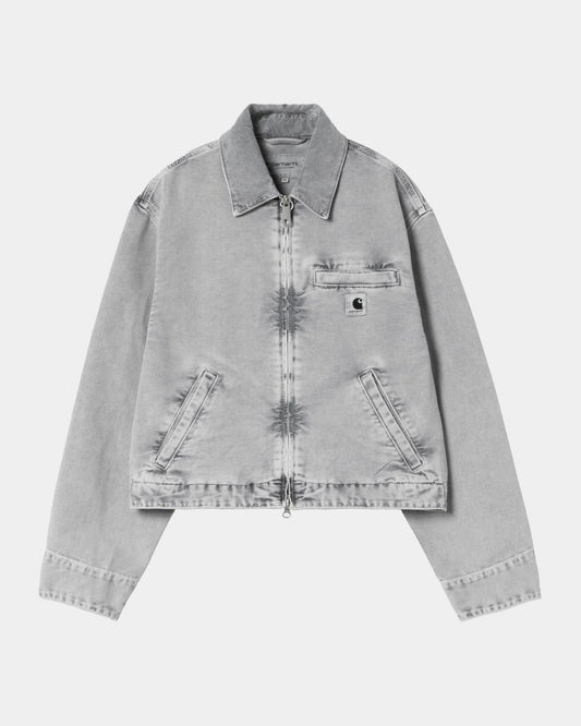 Women's Emery Jacket | Black / Black (chalk wash)