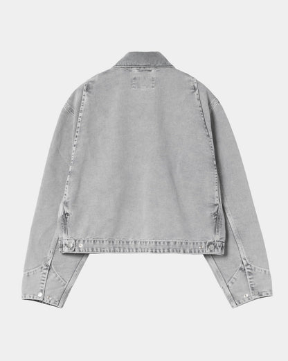 Women's Emery Jacket | Black / Black (chalk wash)