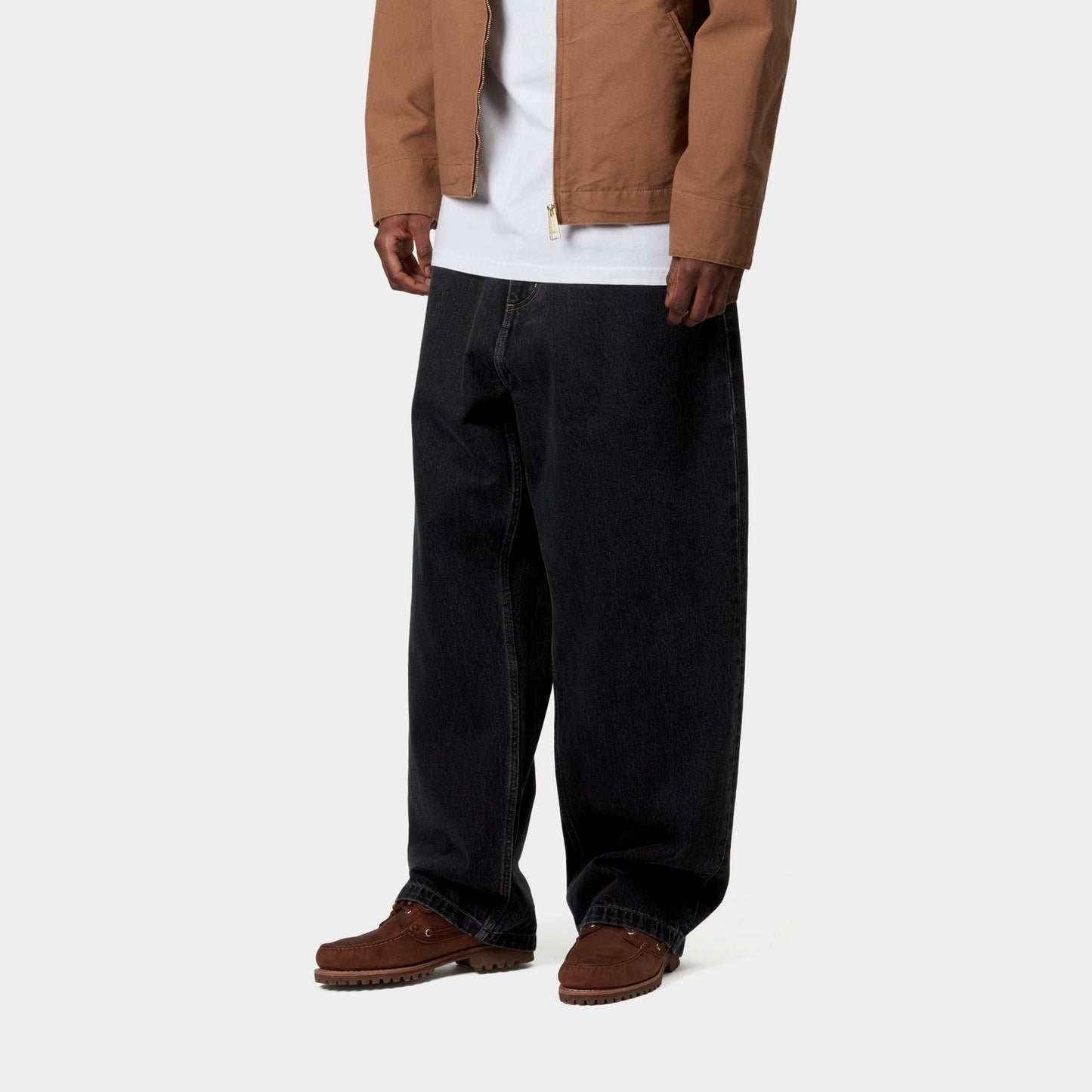 Brandon Pant | Black (stone washed)